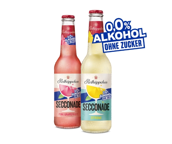 Rotkäppchen Secconade 0,0% Alkohol ohne Zucker im Test - REWE Produkttests